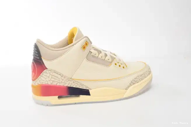 Kicktheory Air Medellin Jordan J x FN0344-901 Balvin 3 Sunset 0606